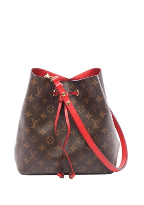 Louis Vuitton Pre-Owned 2021-2025 Monogram Neonoe MM bucket bag - Brown