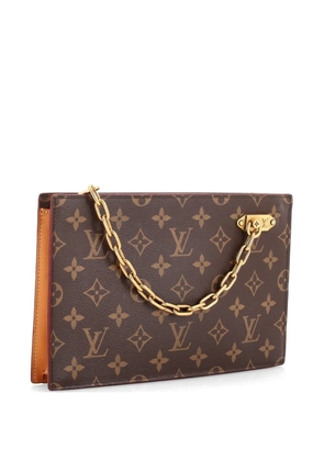 Louis Vuitton Pre-Owned Legacy Chain Monogram Canvas clutch bag - Brown