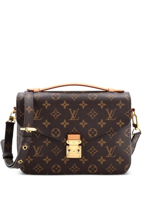 Louis Vuitton Pre-Owned Pochette Metis Monogram Canvas crossbody bag - Brown