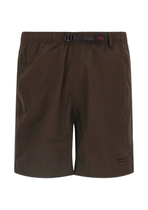 Gramicci integrated-belt bermuda shorts - Brown