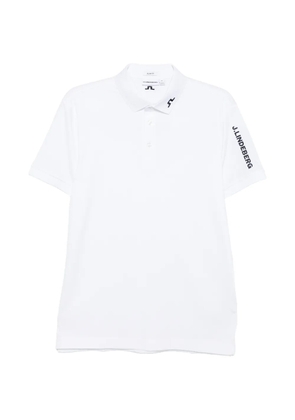 J.Lindeberg logo-detail polo shirt - White