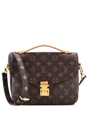 Louis Vuitton Pre-Owned Pochette Metis Monogram Canvas crossbody bag - Brown