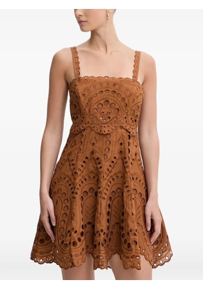 Charo Ruiz Ibiza Zeph cut-out dress - Brown