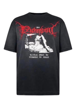 John Richmond graphic-print T-shirt - Black