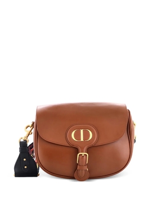 Christian Dior Pre-Owned Bobby Flap Bag Leather Large crossbody bag - Brown