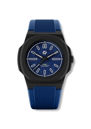 NUNCIER Dawn carbon tech 40.5mm watch - Blue