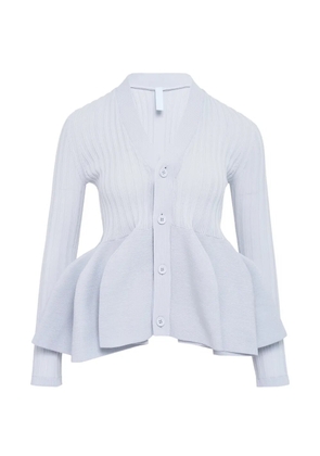 CFCL button ruffled cardigan - Grey