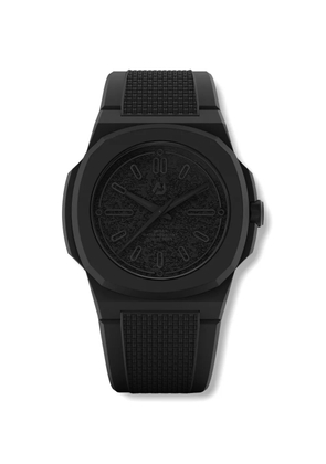 NUNCIER Midnight carbon x tech 41mm watch - Black