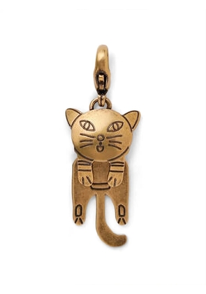 Marni cat-charm keyring - Gold