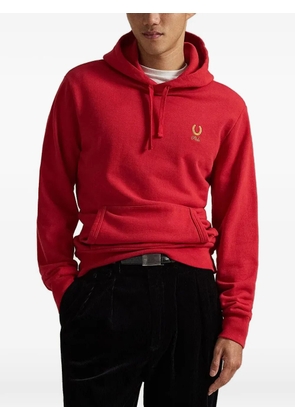 Polo Ralph Lauren logo-embroidery hoodie - Red