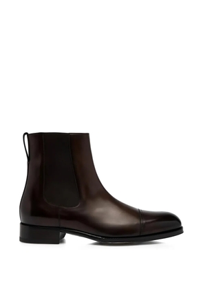 TOM FORD Edgar leather chelsea boots - Brown