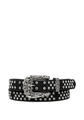 LIU JO embellished western buckle belt - Black