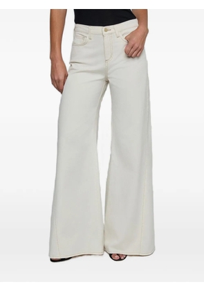 L'Agence flared trousers - Neutrals