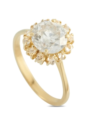 LB Exclusive embellished diamond ring - Gold