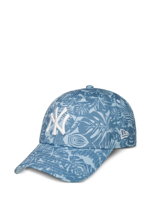 NEW ERA CAP floral-print baseball cap - Blue