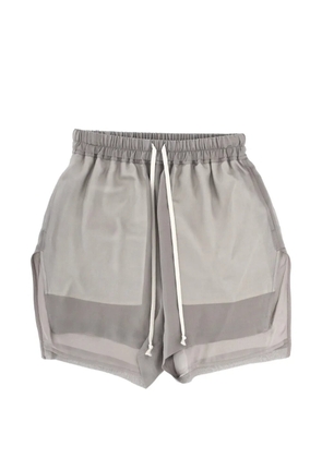 Rick Owens Boxers drawstring-waist shorts - Grey
