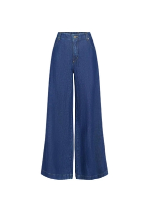 TWP dillon wide leg trousers - Blue