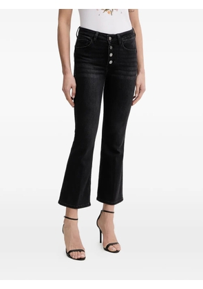 LIU JO high-rise bootcut jeans - Black