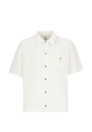 Casablanca pocket mesh shirt - White