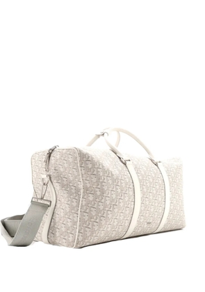 Christian Dior Pre-Owned Lingot Duffle Bag Oblique Jacquard 50 travel bag - Neutrals