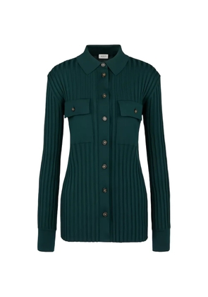 Tod's ribbed button cardigan - Green
