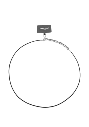 Jimmy Choo chain strap phone holder - Black