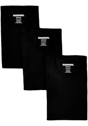 Neighborhood graphic-print cotton T-Shirt - Black