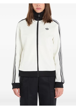 adidas Classic TT zip-up sweatshirt - White