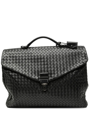 Bottega Veneta Pre-Owned 2007 Nappa Intrecciato Briefcase business bag - Black
