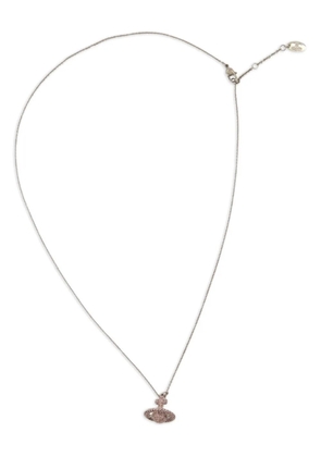 Vivienne Westwood crystal-embellished Orb necklace - Silver
