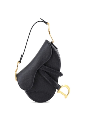 Christian Dior Pre-Owned Saddle Handbag Leather Mini shoulder bag - Black