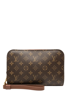 Louis Vuitton Pre-Owned 2015 Monogram Orsay clutch bag - Brown