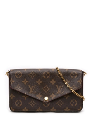 Louis Vuitton Pre-Owned 2020 Monogram Pochette Felicie crossbody bag - Brown