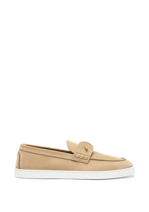 Scarosso Cole leather loafers - Neutrals