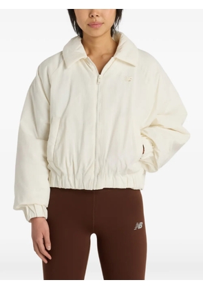 New Balance padded bomber jacket - Neutrals
