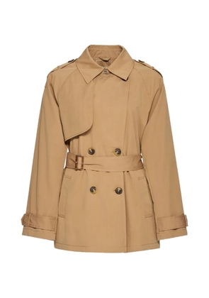 Geox Lampedusa belted double-breasted jacket - Neutrals