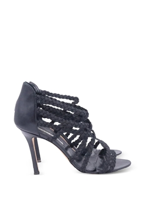Manolo Blahnik Braided Gladiator sandals - Black