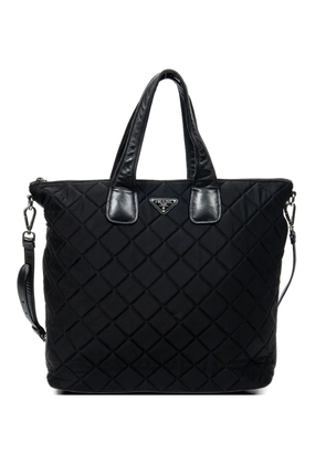 Prada Pre-Owned large Impuntu tote bag - Black