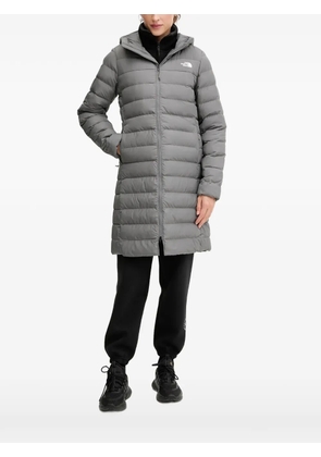The North Face hooded quilted coat - Grey
