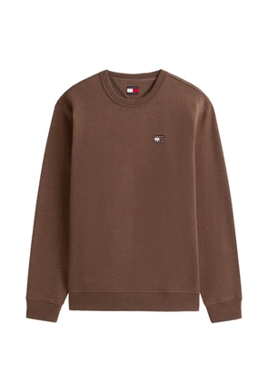 Tommy Jeans logo sweatshirt - Brown