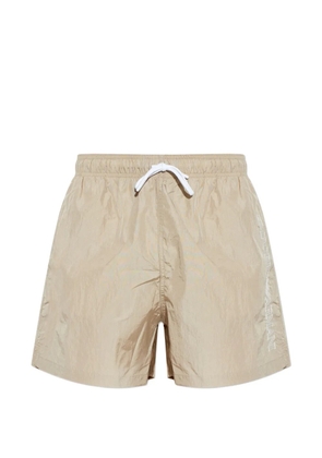 Emporio Armani drawstring swim shorts - Neutrals