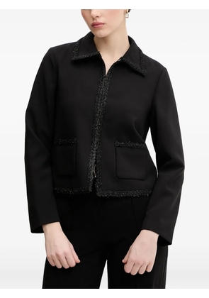 Joop! Jady embellished-collared jacket - Black
