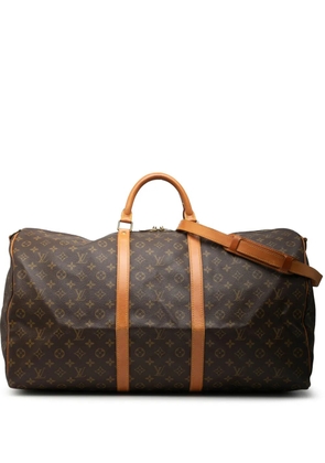 Louis Vuitton Pre-Owned 1988 Monogram Keepall Bandouliere 60 travel bag - Brown