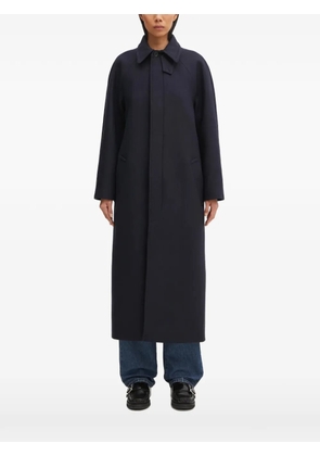 A.P.C. button maxi coat - Blue