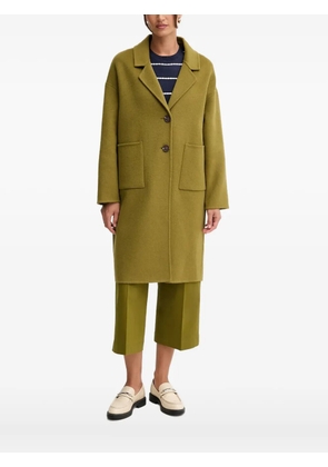 Benetton pocket button coat - Green