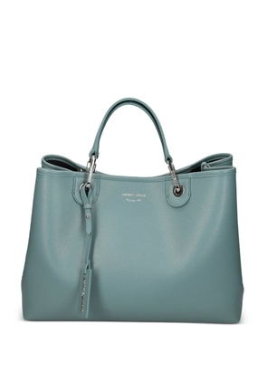 Emporio Armani medium MyEA tote bag - Blue