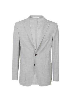 Eleventy patch-pocket blazer - Grey