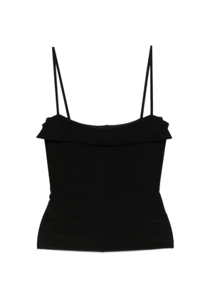 Nanushka Marinie square-neck top - Black