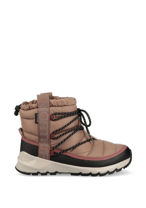 The North Face logo-embellishment boots - Neutrals