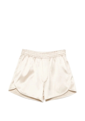 Nanushka elastic-waistband shorts - Neutrals